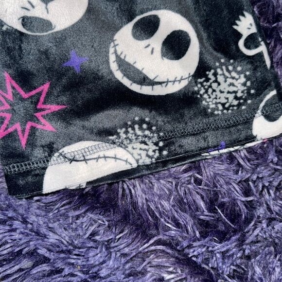 Tim Burton's The Nightmare Before Christmas velour pajama pants - Picture 4 of 6